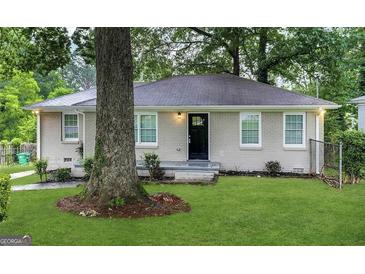 Newly renovated ranch home with a charming front yard at 2270 Mark Trl, Decatur, GA 30032