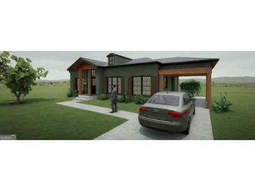 Charming single story home with neutral paint, wooden accents, ample parking and expansive green lawn at 2828 Rockcliff Se Rd, Atlanta, GA 30316