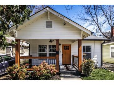 Charming craftsman bungalow with a welcoming front porch and landscaped yard at 1110 Mcdaniel Sw St, Atlanta, GA 30310