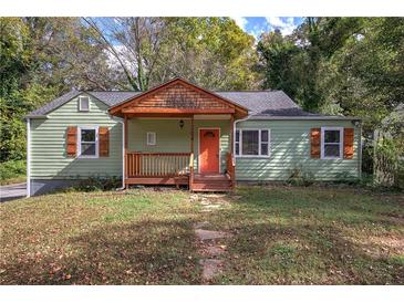 Charming renovated craftsman home with a welcoming front porch at 1204 Westridge Sw Rd, Atlanta, GA 30311