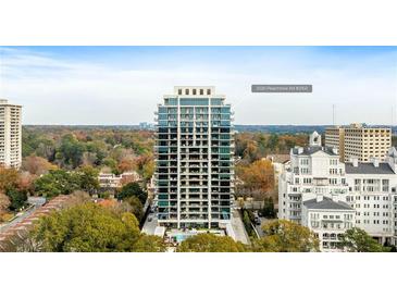 Luxury high-rise building with city views and modern architecture at 2520 Peachtree Nw Rd # Ph 2102, Atlanta, GA 30305