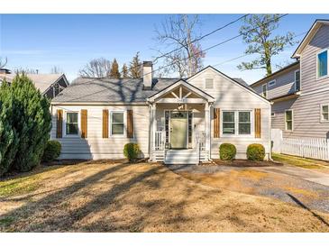 Charming craftsman style home with a well-manicured lawn at 2662 Memorial Se Dr, Atlanta, GA 30317