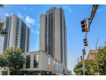 High rise building exterior, modern architecture, city setting at 1280 W Peachtree Nw St # 3902, Atlanta, GA 30309