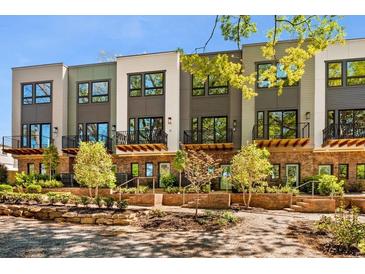 Modern townhouses with private balconies and landscaped yards at 2199 Lenox Ne Rd # 14, Atlanta, GA 30324