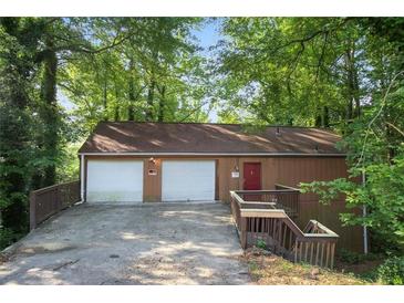 Ranch home with two-car garage and deck at 3284 Huntwood Dr, Decatur, GA 30034