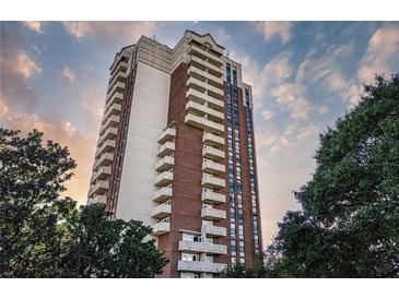 Stunning high-rise building featuring private balconies on each floor, offering city views at 375 Ralph Mcgill Blvd # 601, Atlanta, GA 30312