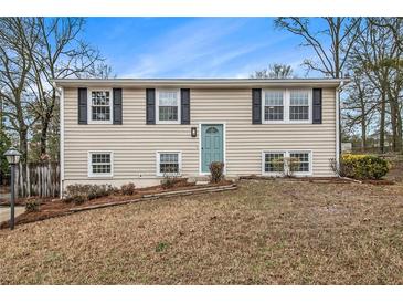 Charming split-level home with a well-manicured lawn and classic curb appeal at 6645 Doublegate Ln, Rex, GA 30273
