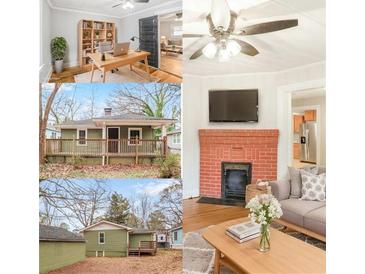 Charming single-story home with a covered front porch at 706 S Grand Nw Ave, Atlanta, GA 30318
