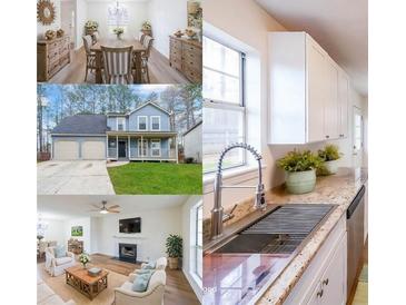 A captivating collage featuring kitchen, exterior, and interior spaces at 2196 Sandell Sw Trl, Marietta, GA 30008