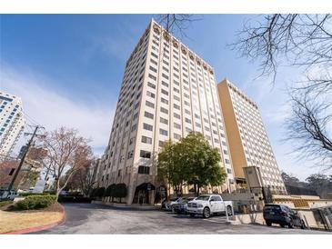 Upscale high-rise condominium building with mature landscaping and convenient parking at 2479 Peachtree Ne Rd # 912, Atlanta, GA 30305