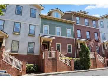 Charming townhomes featuring brick facades and multiple stories at 2113 Gorman Se Grv, Atlanta, GA 30316