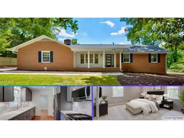 Charming single-story brick home with inviting front porch and well-maintained landscaping at 1840 Linwood Ave, Atlanta, GA 30344
