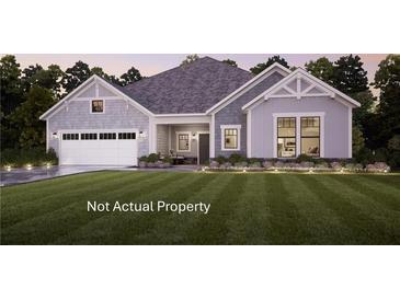 Charming single-Gathering home with craftsman-style details and a well-manicured lawn at 4210 Provenance Trl, Cumming, GA 30028