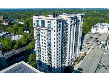 Luxury high-rise building with balconies and incredible city views at 3040 Peachtree Nw Rd # 511, Atlanta, GA 30305