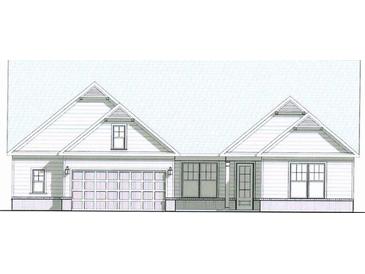 Charming home with symmetrical rooflines, bright windows, and a convenient two-car garage at 235 Laurel Vista Dr, Canton, GA 30114