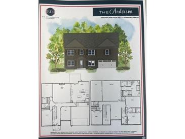 This new construction home has a spacious open floor plan at 171 Silvercrest Dr, Acworth, GA 30101