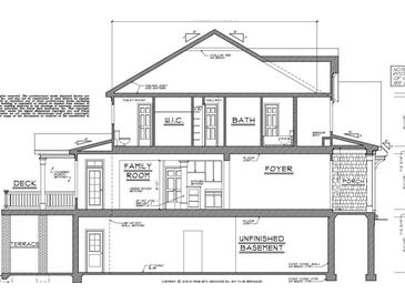 Detailed blueprint showcasing the layout and design of this house at 70 Somerset Hls, Fairburn, GA 30213