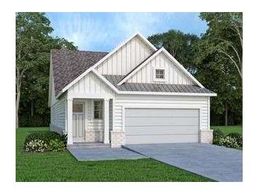 Charming single-Gathering home featuring a two-car garage and a welcoming covered entry at 1846 Butterfly Way, Marietta, GA 30066