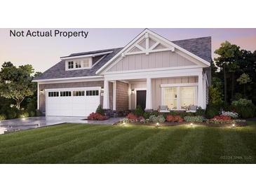 Charming single-Gathering home with a well-manicured lawn, complemented by a spacious garage and inviting front porch at 3462 Fishpond Cir, Dacula, GA 30019