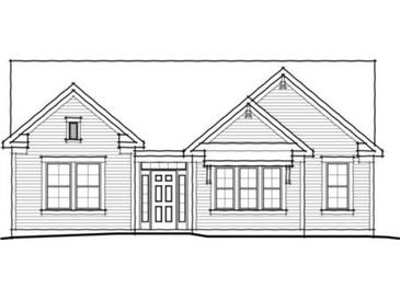 Charming single-story home features symmetrical gables, a covered entry, and several windows for ample natural light at 204 Aspen Way, Dallas, GA 30157