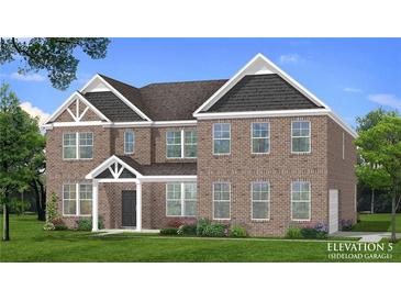 Beautiful two-story brick home with a charming entryway and well-manicured lawn at 162 Haverling Pass, Hampton, GA 30252