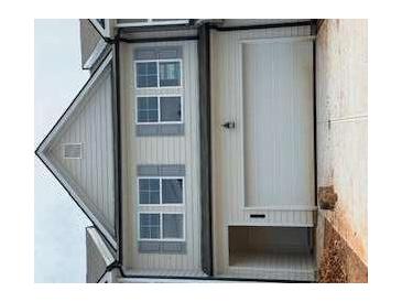 Modern two-story home with gray trim and large garage at 50 Leggett Dr # 184, Villa Rica, GA 30180