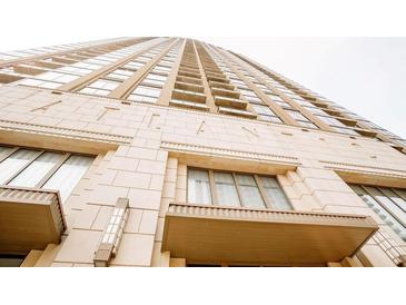Striking high-rise building facade with large windows and architectural details at 270 17Th Nw St # 3804, Atlanta, GA 30363