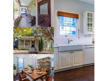 This charming home features a delightful porch, a well-appointed kitchen, and a cozy dining area at 360 Kelly Se St, Atlanta, GA 30312