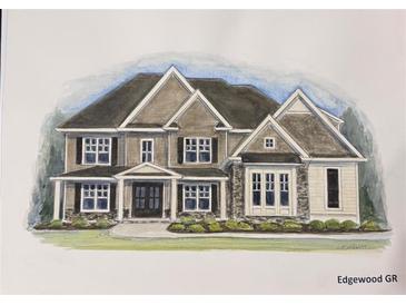 Charming two-story home featuring a symmetrical facade, gabled roof, and welcoming entrance at 177 West Lake Blvd, Carrollton, GA 30116