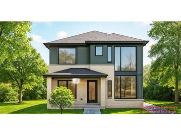 Charming two-story home boasts modern design and expansive windows at 1111 Moreland Se Pl, Atlanta, GA 30316