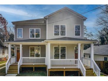 Charming craftsman style duplex with inviting front porches and classic design at 1240 Oakland Sw Ter # B, Atlanta, GA 30310