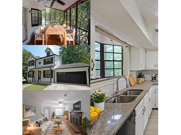 Bright kitchen with stainless steel appliances and large windows at 3087 Drexel Ln, Jonesboro, GA 30236