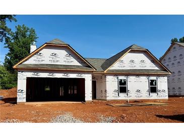 New construction home features a two-car garage and is ready for a new Gathering at 498 Charleston Pl, Villa Rica, GA 30180