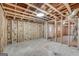 Unfinished basement featuring exposed ceiling, insulation, and concrete flooring, ready for customization at 3159 Nursery Se Rd, Smyrna, GA 30082