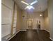 Large living room with hardwood floors at 883 Pine Shoals Dr, Atlanta, GA 30349