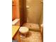 Clean bathroom with shower and tile flooring at 907 Strawberry Ct, Ellenwood, GA 30294