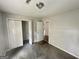 Bedroom featuring a large closet and neutral walls at 110 Peridot Pl, South Fulton, GA 30349