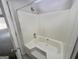 Bathroom features a white tub and shower at 110 Peridot Pl, South Fulton, GA 30349