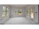 Well-lit office space with window and exterior door access at 329 Rays Ct # 12, Grayson, GA 30017