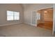Spacious office with hardwood floors and French doors at 329 Rays Ct # 12, Grayson, GA 30017
