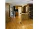 Open living space leading into kitchen at 215 Highland Dr, Locust Grove, GA 30248