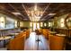 Elegant dining room with decorative ceilings, stylish seating, and modern lighting at 1875 Highway 142 E, Covington, GA 30014