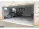 Spacious garage with room for storage and exercise equipment at 1625 Zara Ln, Stockbridge, GA 30281