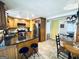 Well-equipped kitchen with granite countertops, stainless steel appliances, and a breakfast bar at 2606 Ramblewood Ct, Acworth, GA 30102