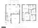 Floor plans of both floors showing bedroom and living area layouts at 1018 Nandina Ct, Villa Rica, GA 30180