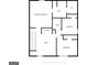 Floor plan of second floor featuring bedrooms, bathrooms, laundry and WIC at 1018 Nandina Ct, Villa Rica, GA 30180