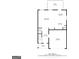 Floor plan of first floor featuring living areas, garage and foyer at 1018 Nandina Ct, Villa Rica, GA 30180