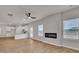 Open-concept living space combines living room, dining area, and kitchen for easy entertaining at 271 Orwell Dr # 49, Social Circle, GA 30025