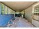 View of unfinished basement and walkout access to the backyard at 6671 Pelica Ct, Riverdale, GA 30274