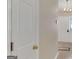 White interior door with brass hardware at 4234 Stillwater Dr, Duluth, GA 30096